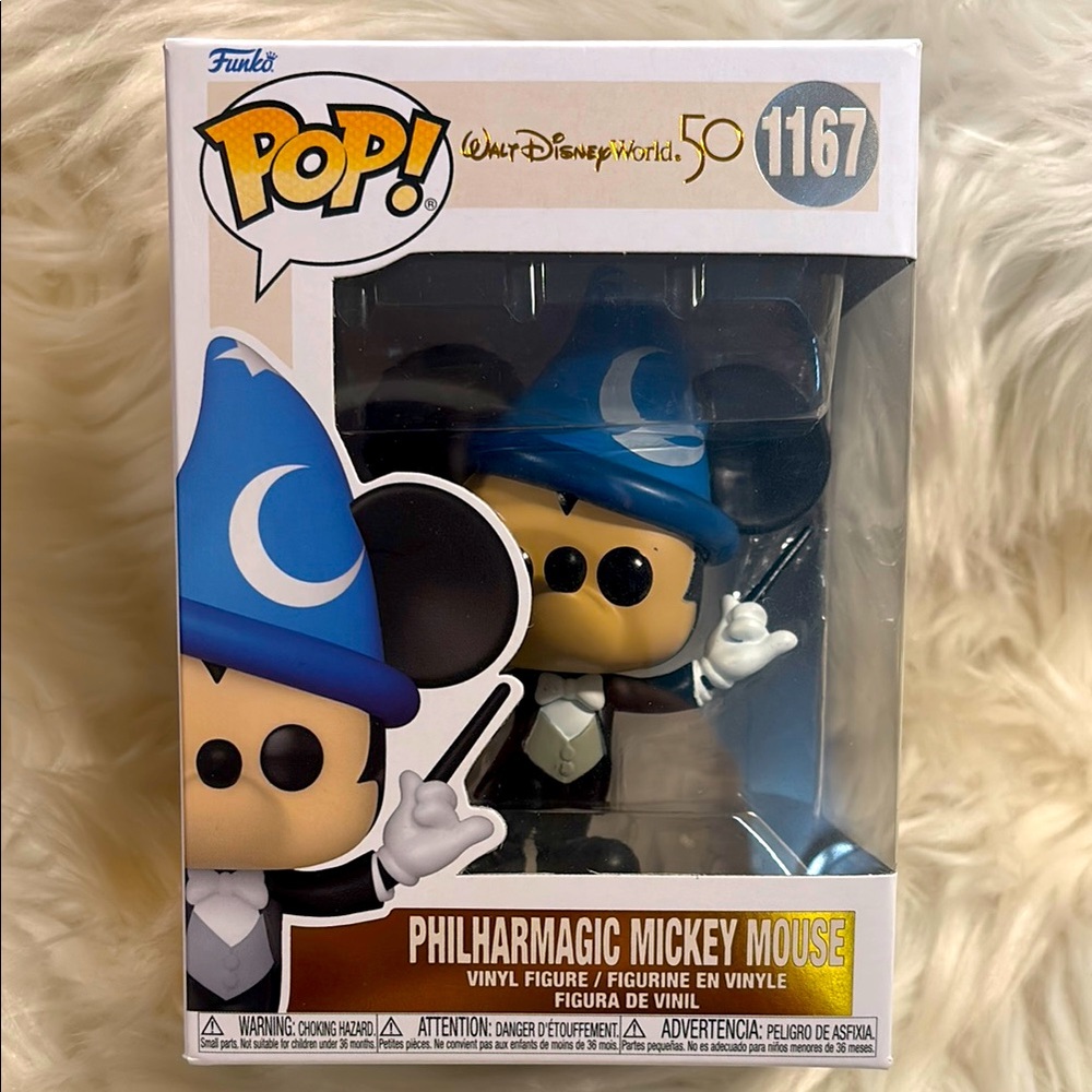 Walt Disney World 50th Funko Philharmagic Mickey Mouse Collectible 1167